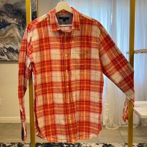 Banana Republic Linen button up